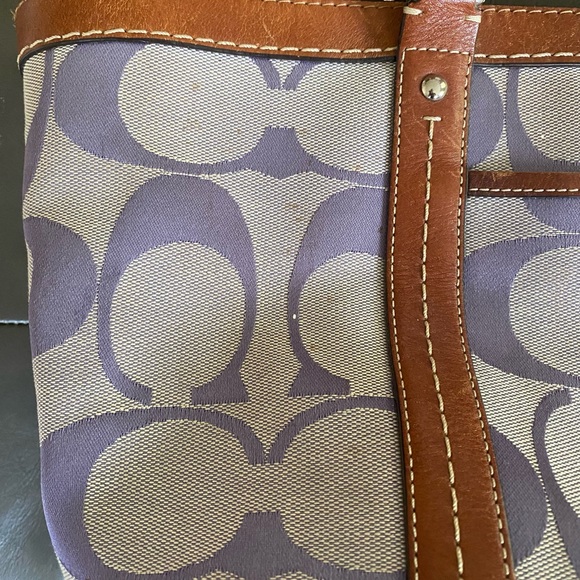 COACH Signature Jacquard Tote - Picture 6 of 6